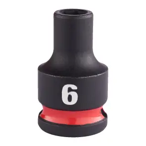 Головка ударна ShW 3/8'' STD MILWAUKEE, 6мм №1