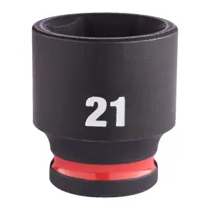 Головка ударна ShW 3/8'' STD MILWAUKEE, 21мм №1