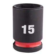 Головка ударна ShW 3/8'' STD MILWAUKEE, 15мм купити в Києві