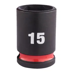 Головка ударна ShW 3/8'' STD MILWAUKEE, 15мм №1
