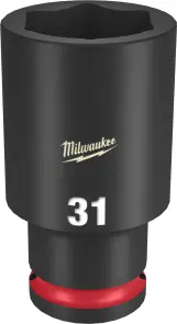 Головка ShW 1/2'' SKT MILWAUKEE подовжена, 31мм №1