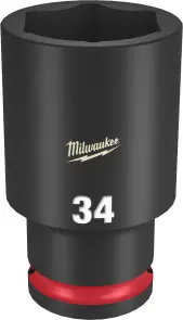 Головка ShW 1/2'' SKT MILWAUKEE удлиненная, 34мм №1