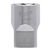 Головка торцева хромована 1/2'' 6гр. MILWAUKEE, 18мм купити в Україні