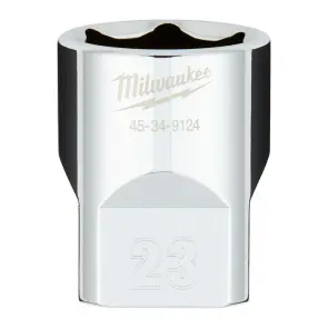 Головка торцева хромована 1/2'' 6гр. MILWAUKEE, 23мм №2