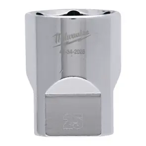 Головка торцева хромована 1/2'' 6гр. MILWAUKEE, 25мм №2