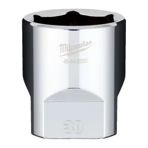 Головка торцева хромована 1/2'' 6гр. MILWAUKEE, 30мм №2