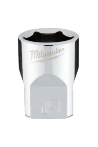 Головка торцева хромована 3/8'' 6гр. MILWAUKEE, 15мм №1