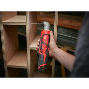 Шуруповерт кутовий ударний акумуляторний 1/4'' HEX MILWAUKEE, M12 BRAID-0, 68Нм (каркас, картонне пакування) №11