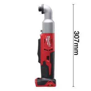 Шуруповерт кутовий акумуляторний 1/4" HEX MILWAUKEE, M18 BRAID-0, 81Нм (каркас, картонне пакування) №3