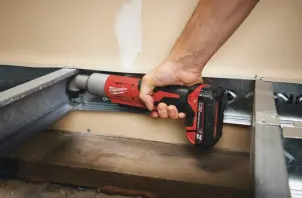 Шуруповерт кутовий акумуляторний 1/4" HEX MILWAUKEE, M18 BRAID-0, 81Нм (каркас, картонне пакування) №12