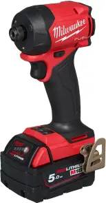 Шуруповерт ударний гідравлічний акумуляторний безщітковий MILWAUKEE, M18 FIDRQ-502X,113Нм (зарядний пристрій М12-18 FC, 2 акумул №3