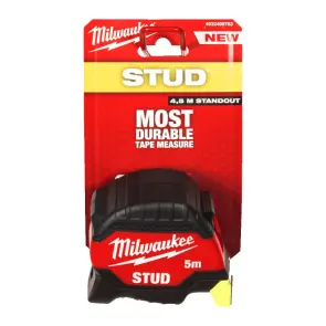 Рулетка STUD MILWAUKEE (Gen 3), 5м (33мм) №3