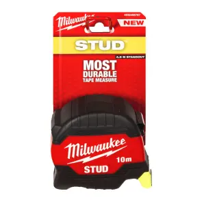 Рулетка STUD MILWAUKEE (Gen 3), 10м (33мм) №3