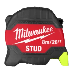 Рулетка STUD MILWAUKEE (Gen 3), 8м/26фт (33мм) №1