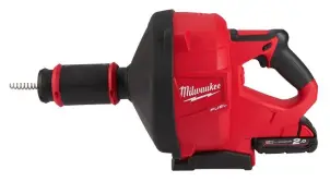 Машина прочистна акумуляторна безщіткова MILWAUKEE, M18 FDCPF10-201C, трос 10м (зарядний пристрій М12-18 С, 1 акумулятор М18 В2 №1