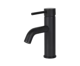 Смеситель для умывальника WEZER EKO1C-01-BLACK нержавеющая сталь