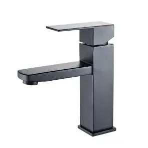 Смеситель для умывальника WEZER PRO1-02-BLACK №1