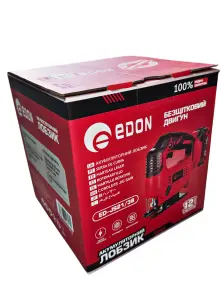 Набір акумуляторних безщіткових  інструментів Edon ED-COMBO ED-SM21 BL / UAG-21A BL / ED-JS21/38(Гвинтоверт ,Болгарка,Лобзик 6 акб 21В+ЗП) №6