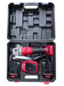 Набір акумуляторних безщіткових  інструментів Edon ED-COMBO ED-SM21 BL / UAG-21A BL / ED-JS21/38(Гвинтоверт ,Болгарка,Лобзик 6 акб 21В+ЗП) №7