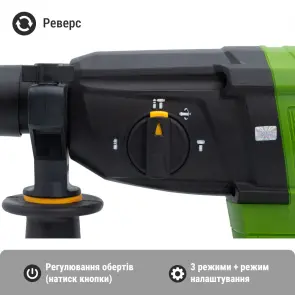 Набір акумуляторного інструменту Procraft Шуруповерт PA18LiH, Пилосос VP20, Перфоратор PHA40 (1 акб 4А Type-C,1 акб 2А,+ ЗП) №5