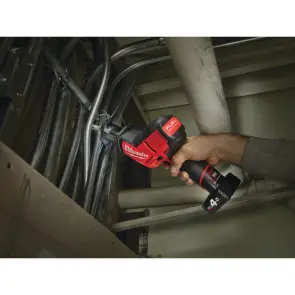 Пила сабельная аккумуляторная бесщеточная MILWAUKEE, M12 CHZ-602C (зарядное устройство С12 С, 2 аккумулятора М12 В6 6Ач, холст, HDкей №7