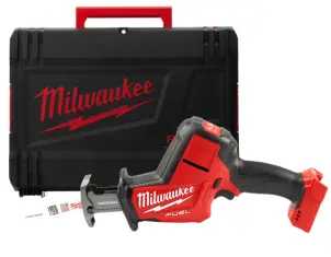 Пила шабельна акумуляторна MILWAUKEE, M18 FHZ-0X (каркас, полотно, HD кейс) №1
