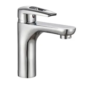Змішувач для умивальника WEZER VRL113-03, Ø35, хром №1