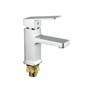 Смеситель для умывальника WEZER VRL116-08, Ø35, хром №1