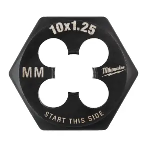 Плашка шестигранная MILWAUKEE, М10-1,25мм №1