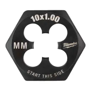 Плашка шестигранна MILWAUKEE, М10-1,00мм №1