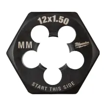 Плашка шестигранна MILWAUKEE, М12-1,50мм