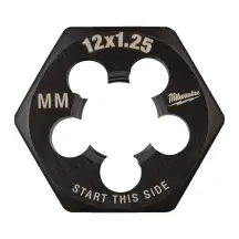 Плашка шестигранна MILWAUKEE, М12-1,25мм