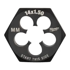 Плашка шестигранна MILWAUKEE, М14-1,50мм №1