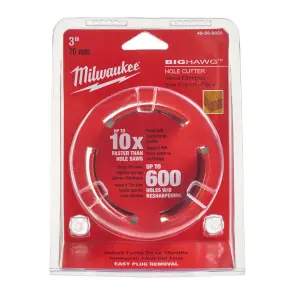 Коронка по дереву MILWAUKEE BIGHAW діаметр 76мм №2