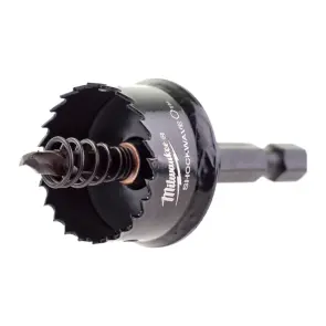 Коронка по металу SHOCKWAVE MILWAUKEE (1/4'' Hex), діаметр 25мм №1