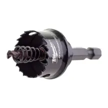 Коронка по металу SHOCKWAVE MILWAUKEE (1/4'' Hex), діаметр 22мм