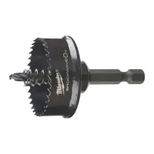 Коронка по металу SHOCKWAVE MILWAUKEE (1/4'' Hex), діаметр 35мм