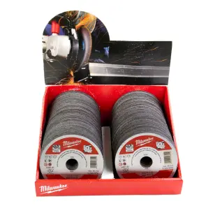 Диск відрізний по металу MILWAUKEE, SCS 41/115х3 PRO+, діаметр 115мм, (200шт) №1
