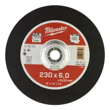 Диск зачистный по металлу MILWAUKEE, SG 27/230х6, диаметр 230мм