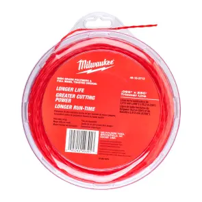 Жилка полімерна тримерна MILWAUKEE, 2,3ммХ 76м №1