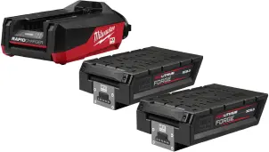 Енергокомплект Li-Ion MILWAUKEE, MXF FORGENRG-802FC (зарядний пристрій MXF FC, 2 акумулятори MXF XC608 8Аг, картонне пакування) №1