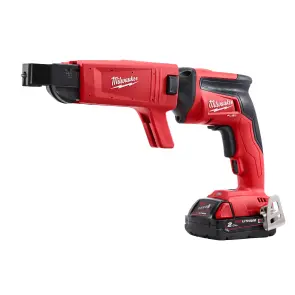 Шуруповерт для гипсокартона аккумуляторный бесщеточный MILWAUKEE, M18 FSGC-202X, 13Нм (зарядное устройство M12-18 FC, 2 аккумулятора №3
