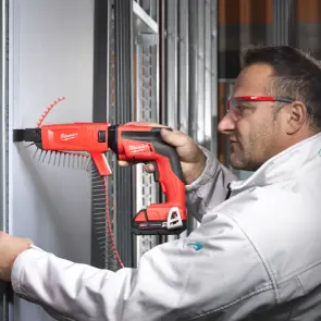 Шуруповерт для гипсокартона аккумуляторный бесщеточный MILWAUKEE, M18 FSGC-202X, 13Нм (зарядное устройство M12-18 FC, 2 аккумулятора №5