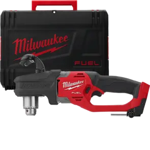 Дрель угловая аккумуляторная MILWAUKEE, M18 CRAD2-0X, 30Нм (каркас, HDкейс) №1