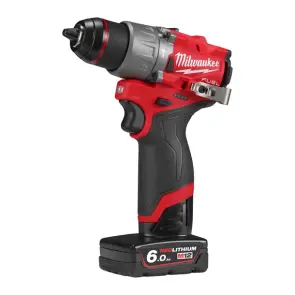 Дриль-шуруповерт з ударом акумуляторний безщітковий MILWAUKEE, M12 FPD2-602X, 45Нм (зарядний пристрій С12 С, 2 акумулятори М12 В №8