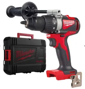 Дрель-шуруповерт аккумуляторная бесщеточная MILWAUKEE, M18 BLDD2-0X, 82Нм (каркас, клипса на ремень, HDкейс) №2