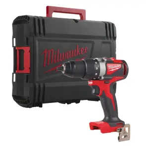 Дрель-шуруповерт аккумуляторная бесщеточная MILWAUKEE, M18 BLDD2-0X, 82Нм (каркас, клипса на ремень, HDкейс) №3