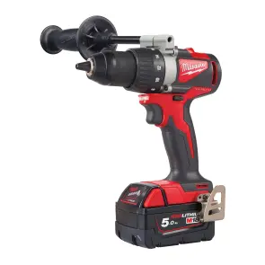 Дрель-шуруповерт аккумуляторная бесщеточная MILWAUKEE, M18 BLDD2-502X, 82Нм (зарядное устройство М12-18 FС, 2 аккумулятора М18 В5 5А №2