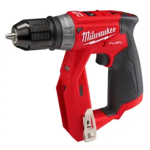 Дрель-шуруповерт аккумуляторная бесщеточная MILWAUKEE, M12 FDDX-0, 34Нм (каркас без насадок, клипса для ремня) №5