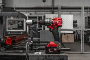 Дриль-шуруповерт акумуляторний безщітковий MILWAUKEE, M18 FDD3-502X, 158Нм (зарядний пристрій М12-18 FC, 2 акумулятори М18 В5 5А №5